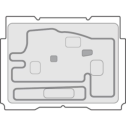 BTI Box 2 Einsatz SW, BTI Box 2 Maschinen-Einsatz SW, BTI Box Maschinen-Einsätze